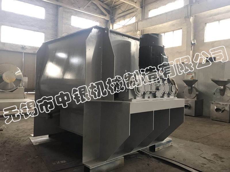 無錫中銀5000L碳鋼無重力混合機成功發往安徽信遠