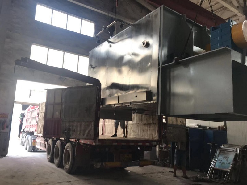 中銀機(jī)械10000L螺帶混合機(jī)成功發(fā)往山東